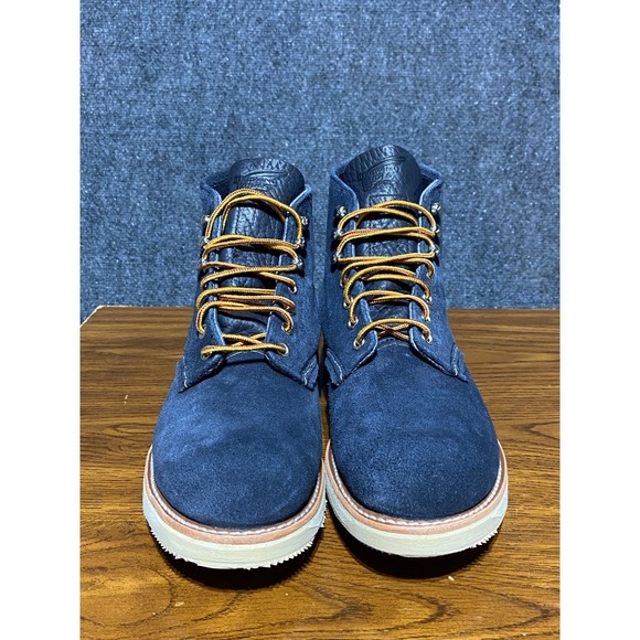 NEW 2013 Red wing x Concepts Plain Toe Boot 8821 Mens 9D Blue Suede Lace Up RARE - Picture 6 of 16